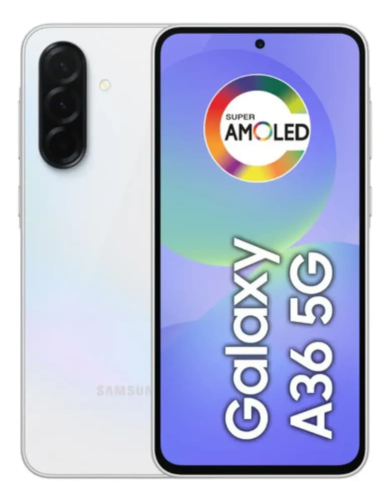 Celular Samsung Galaxy A36 5g 256gb 8gb RAM Branco