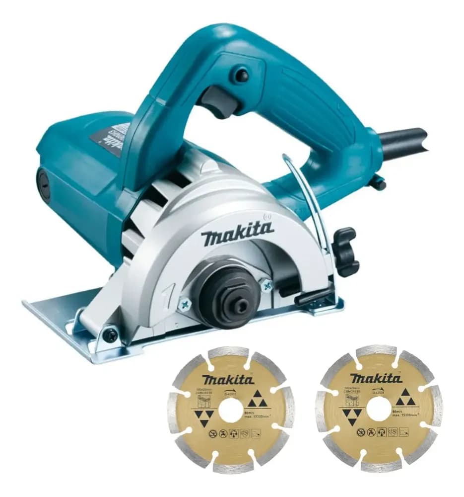 Serra Makita 4100nh3zx Mármore com 2 Discos Diametro 110mm 1300w