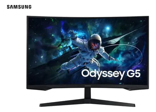 Monitor Gamer Samsung Odyssey G5 32 Qhd 165hz1mshdmidp Preto